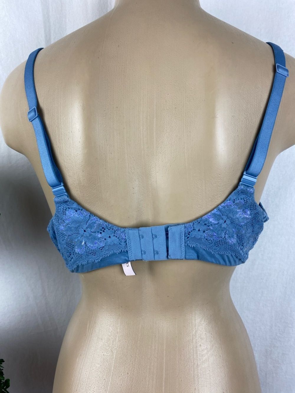 Victoria’s Secret Steel Blue Underwire BBV Perfect Shape Contour Cup Bra 38B - Picture 2 of 4